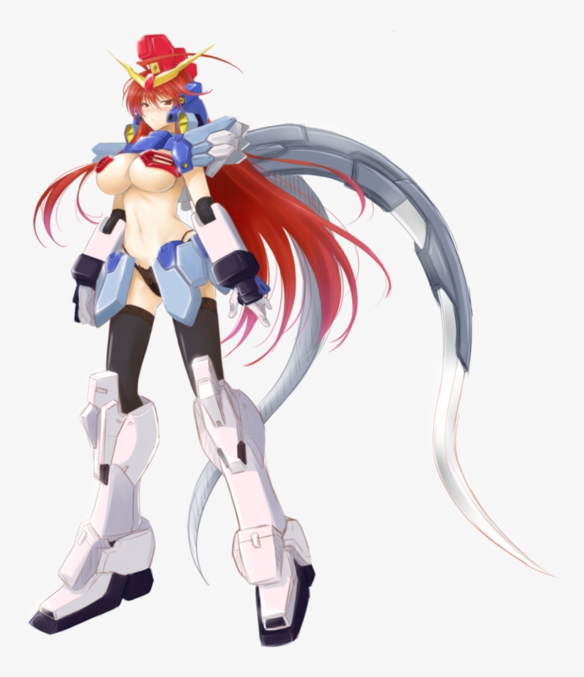 Gundam Girl Sandrock Custom - Anime Gundam Sandrock, transparent png download