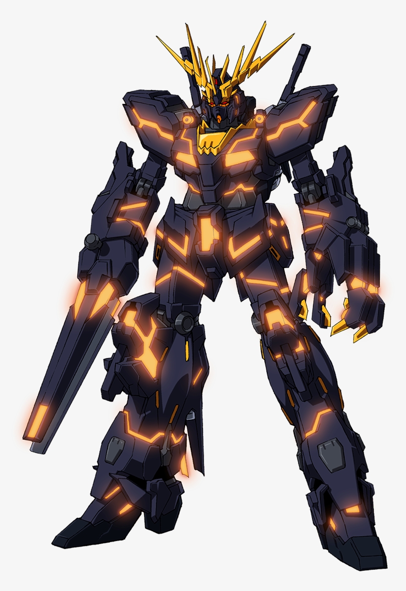 Rx-0 Unicorn Gundam 02 Banshee - Unicorn Gundam 02, transparent png download