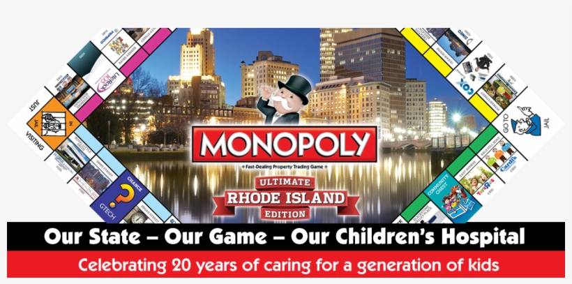 Ri Monopoly Game Header - Hospital Monopoly, transparent png download