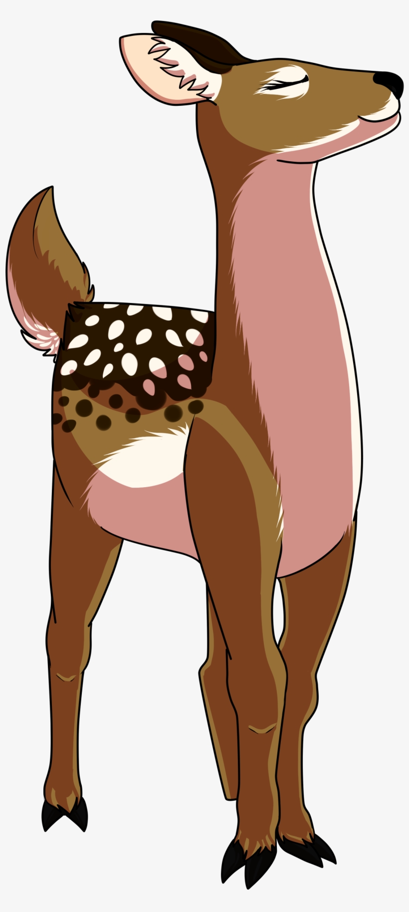 Oh Deer - Cartoon, transparent png download