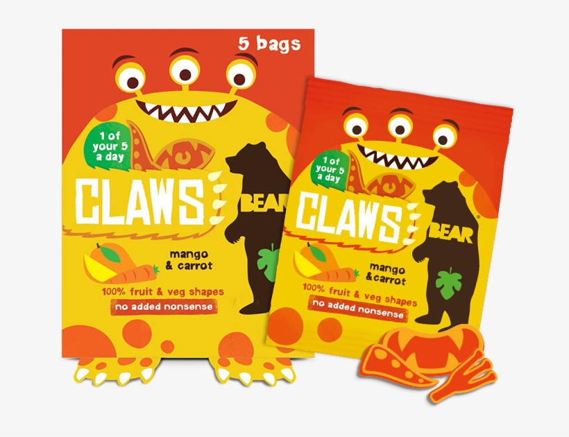 Mix 'n' Match Monster Shapes To Get Creative Brains - Bear Claws Mango Carrot, transparent png download