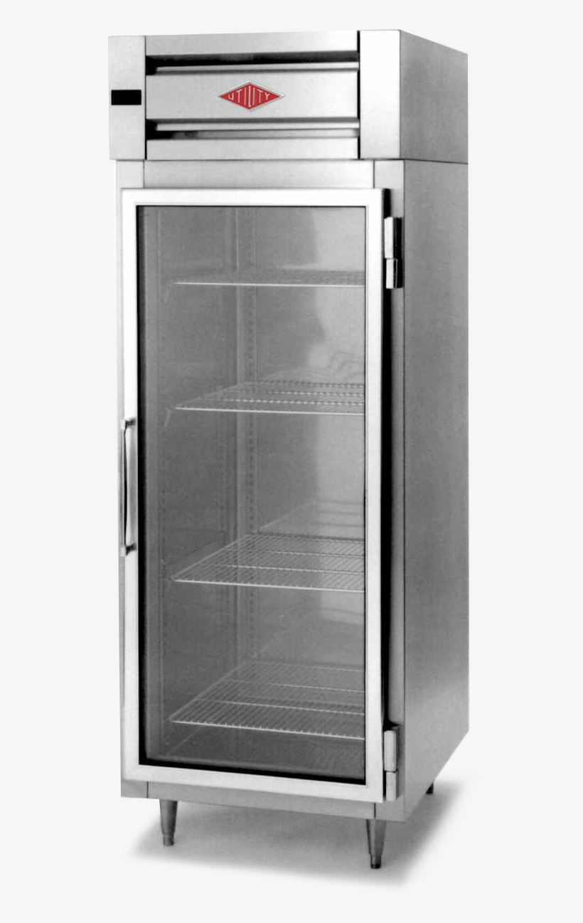 30" Glass Door Narrow Depth Laboratory Refrigerator - Shower Door, transparent png download