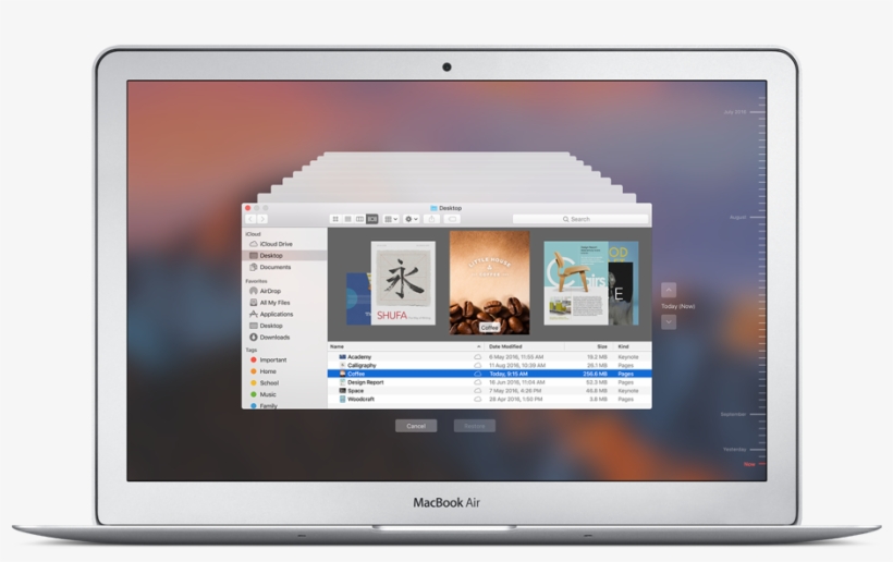 Mac Backup Apps In 2018 Part One - Cover Flow Macos Sierra, transparent png download
