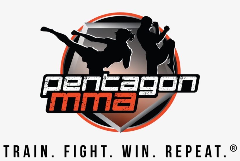 Pentagonmma Logo Trainfightwinrepeat - Mma, transparent png download