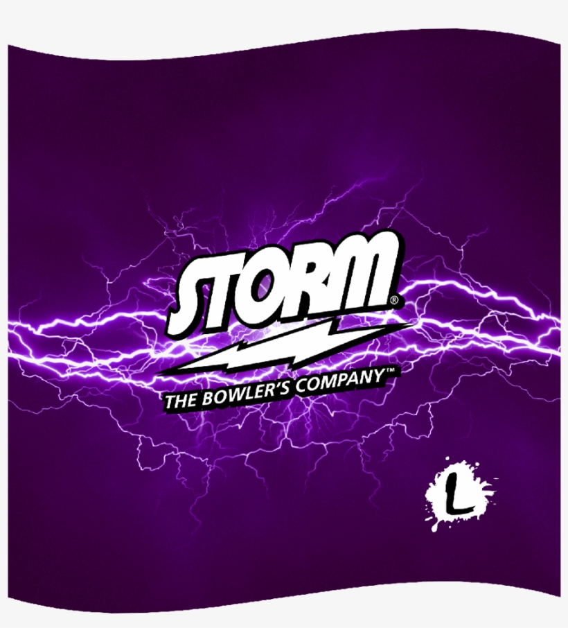 Purple Lightning Mikrofasertuch - Graphic Design, transparent png download