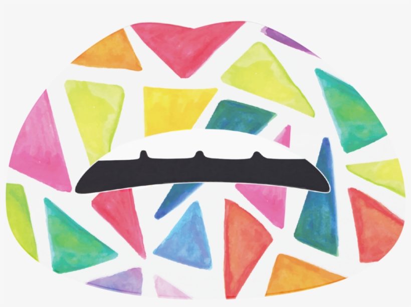 Pouty Lips Tattoo - Circle, transparent png download