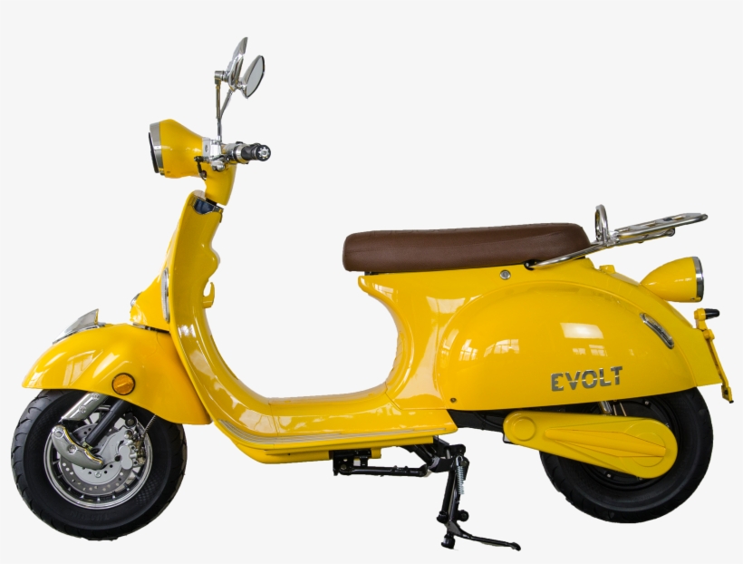Evolt Moped Electric Bumblebee - Scooter, transparent png download