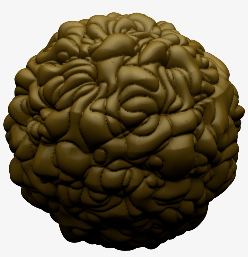 3d Sub Polygon Displacement - Illustration, transparent png download