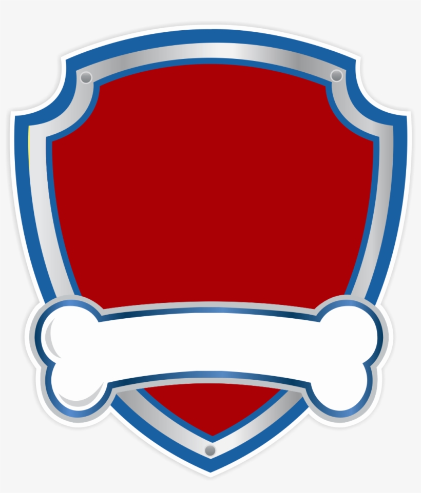 Patrulha Canina Escudo Limpo - Paw Patrol Logo Png, transparent png download