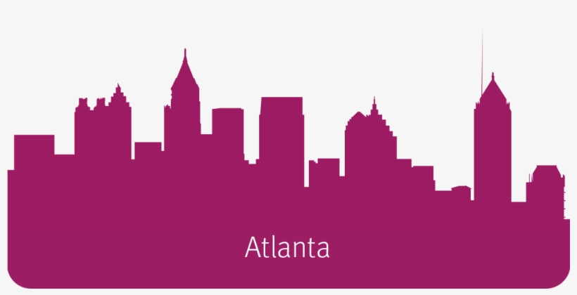 Why Cities - Atl Sky Skyline Silhouette, transparent png download