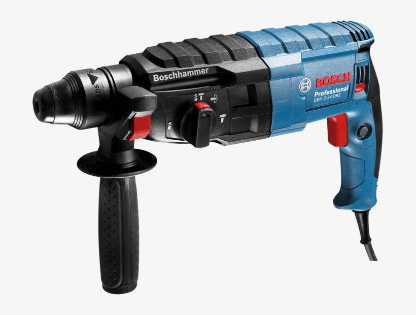 Rotary Hammer With Sds Plus Gbh 2 24 - Bosch Gbh 2 24 Dre, transparent png download