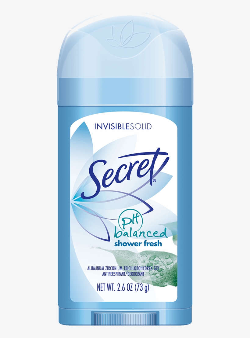 Secret Shower Fresh Deodorant, transparent png download