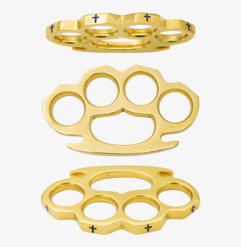Sold Out Real Brass Material Belt Buckle Cross Design - Brass Knuckles, transparent png download