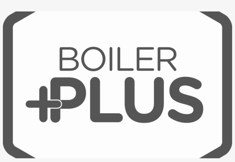 Boiler Plus Icon - Sign, transparent png download