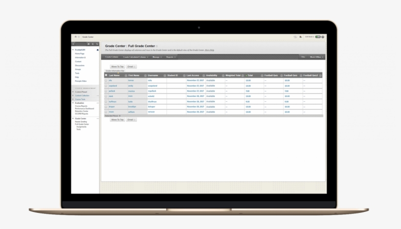Blackboard Gradebook Integration - Utility Software, transparent png download