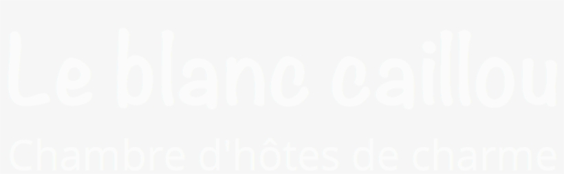 Le Blanc Caillou Chambre D'hôtes De Charme - Black-and-white, transparent png download