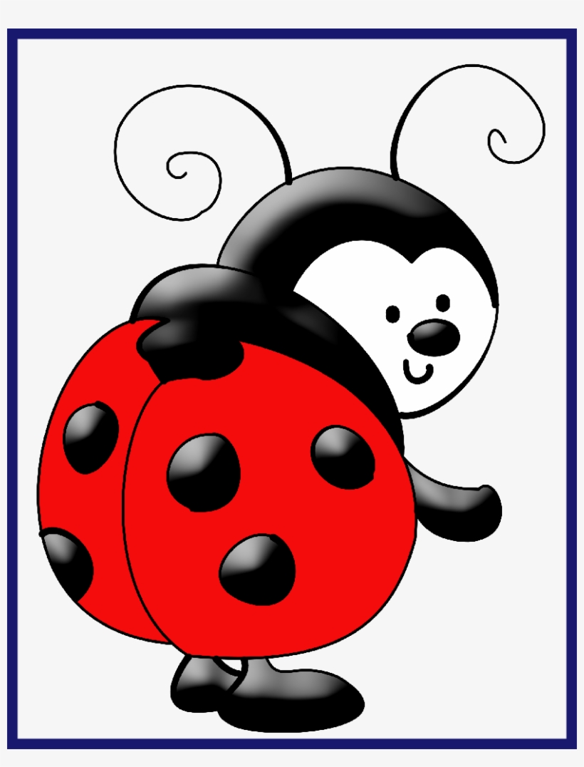 Appealing Imagen Para Tarjetas Butterflies Bugs Frogs - Ladybug Clipart, transparent png download