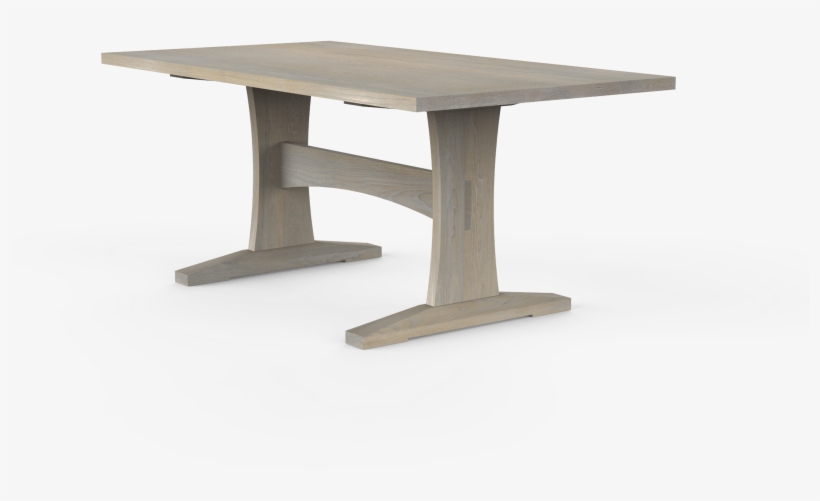 Web Table Gathering Ash Oxidized White Wash Top Thicker - Outdoor Table, transparent png download