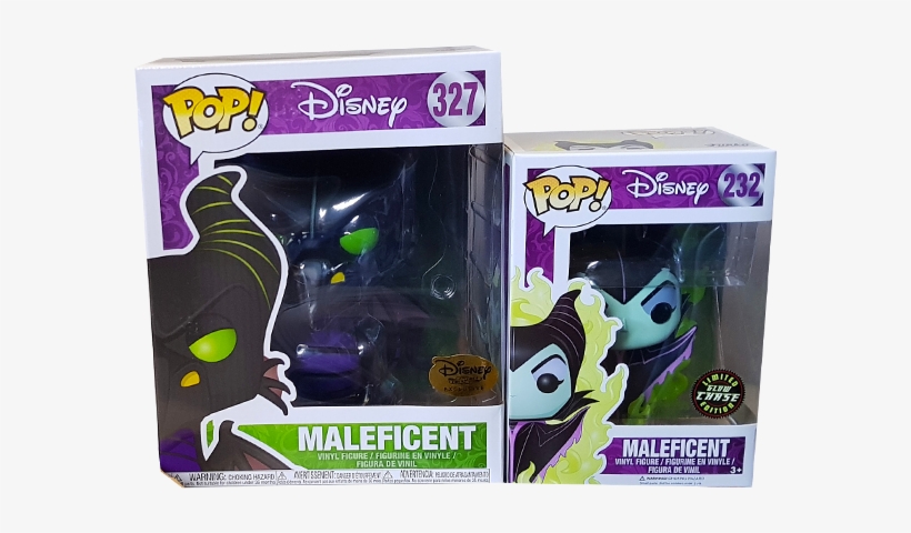 Maleficent Pop Vinyl Figures Bundle - Disney Treasures Funko Maleficent, transparent png download