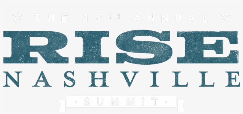 The 13th Annual Rise Nashville Summit - Calligraphy, transparent png download