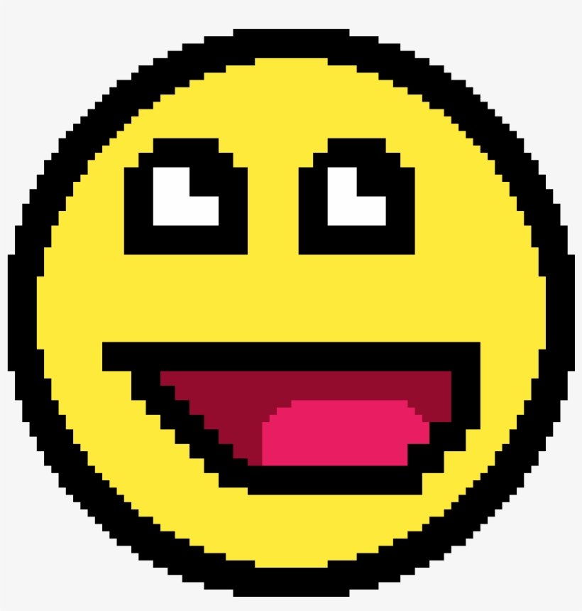 Awesome Face - Wave Check, transparent png download