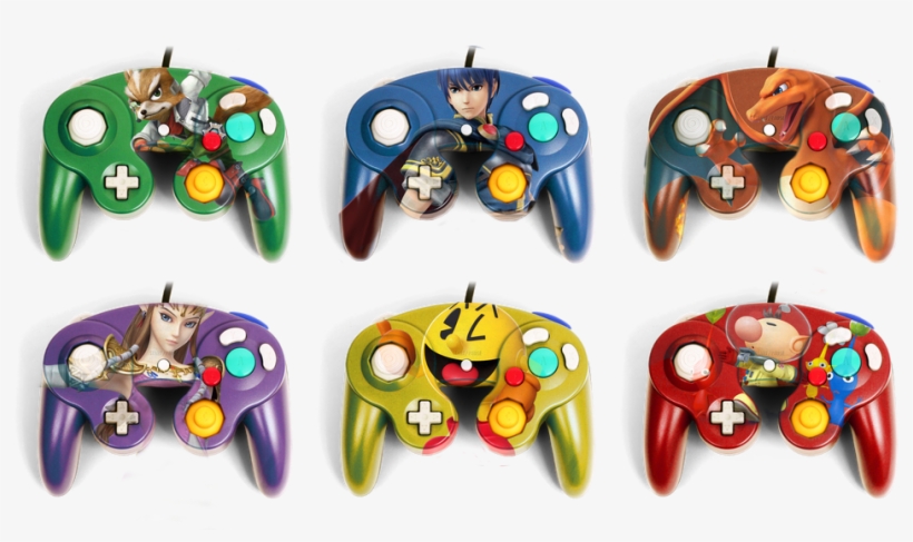 Super Smash Bros - Gamecube Controllers Smash Bros, transparent png download