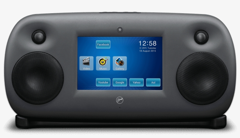 Touch Speaker Boombox - Gadget, transparent png download