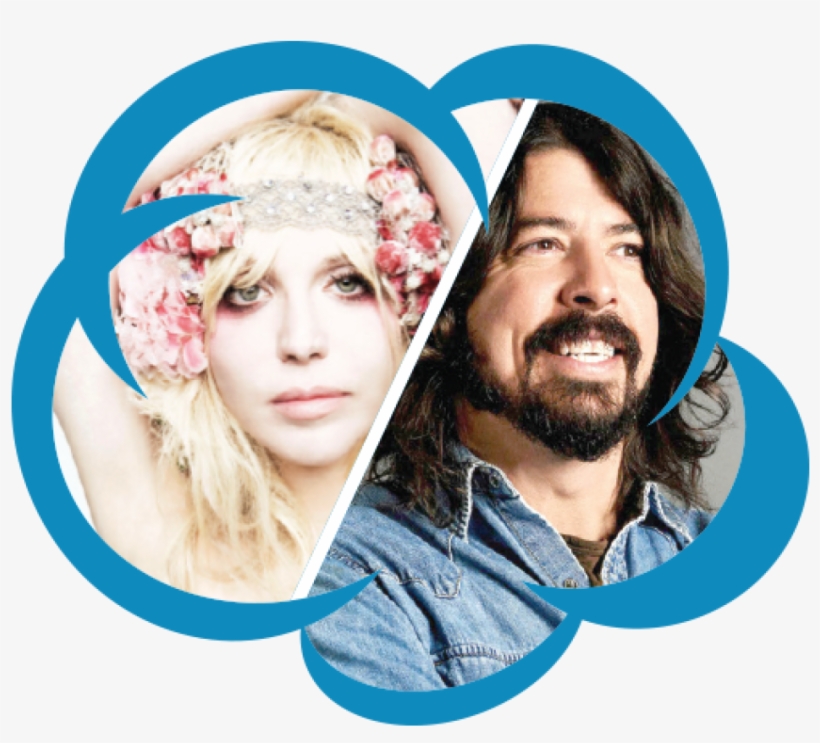 Courtney Love Vs Dave Grohl Nirvana Günlerinden Beri - Love, transparent png download
