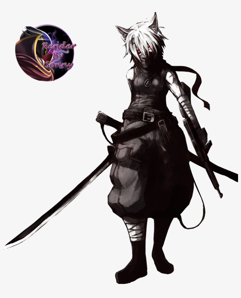 Anime Neko Warrior Photo - Inubashiri Momiji Assassin, transparent png download