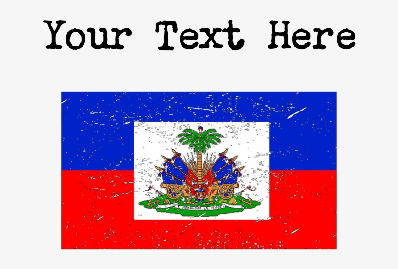 Haiti Flag Baby Blanket - Emblem, transparent png download