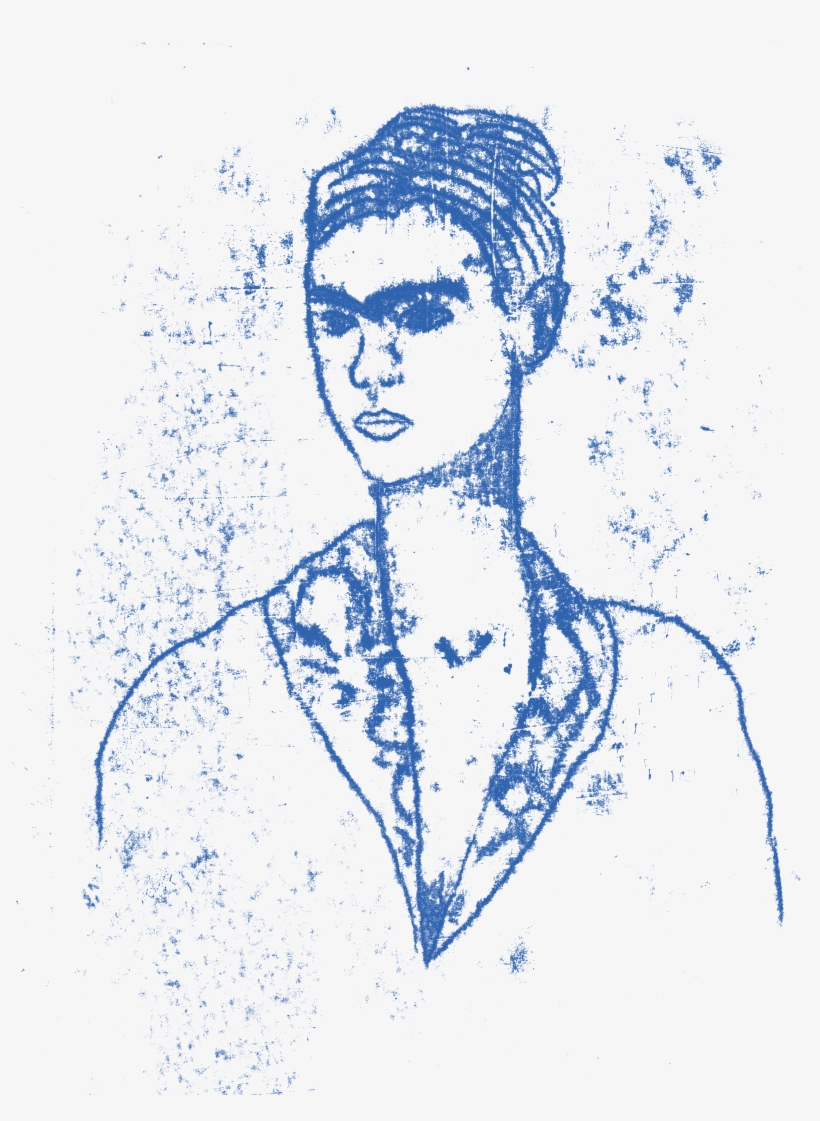 Frida Kahlo - Sketch, transparent png download
