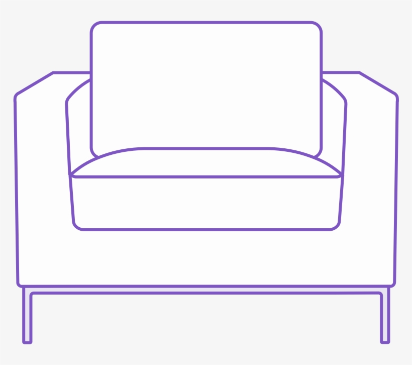 01png - Studio Couch, transparent png download