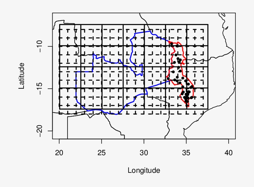 The Map Of The Study Area, Where Malawi And Zambia - Diagram, transparent png download