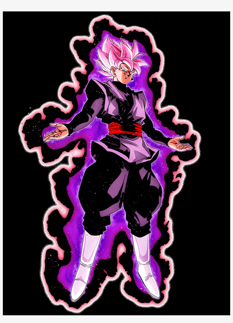Goku Black Ssjr [1536x2048] - Black Goku Dokkan Battle, transparent png download