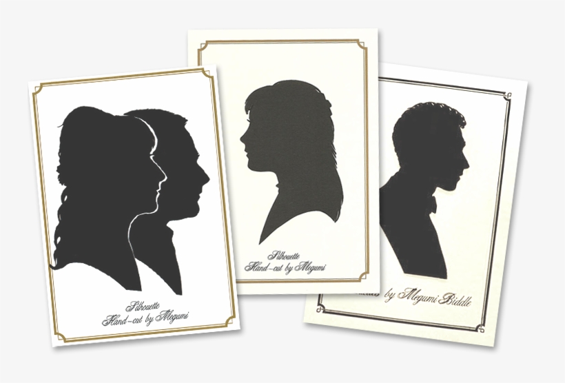 Silhouettes By Megumi Biddle - Silhouette, transparent png download