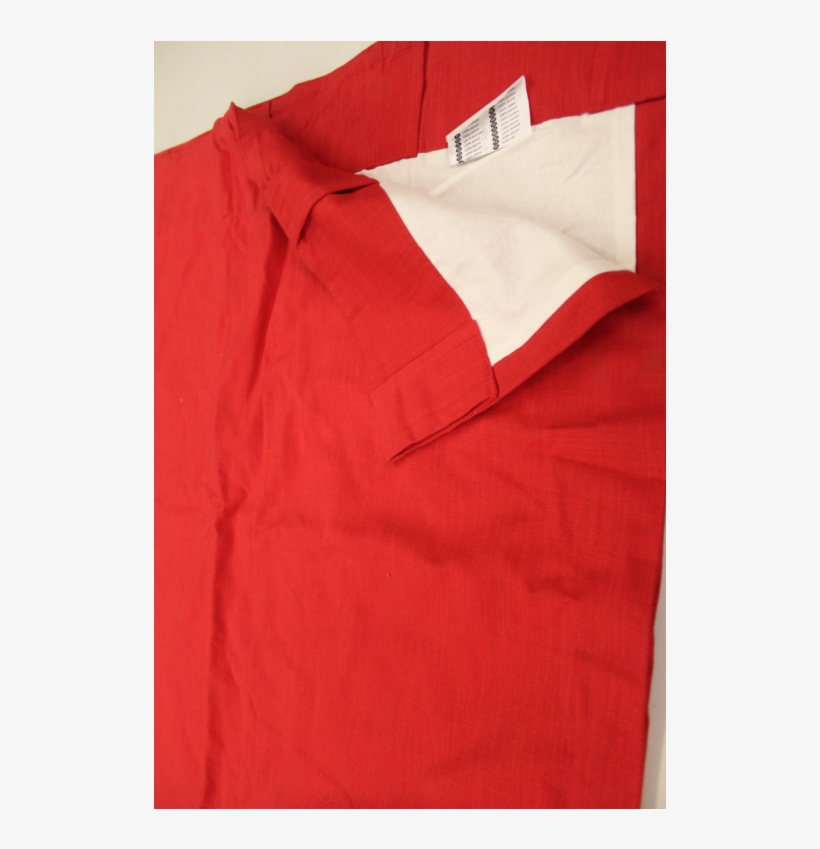 Plain Red Curtains X1 Pair - Polo Shirt, transparent png download