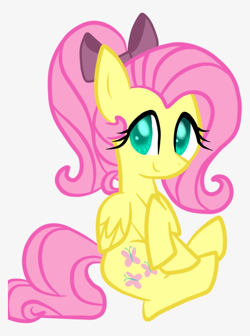 Php54, Bow, Cute, Cutie Mark, Fluttershy, Hair Bow, - Cartoon, transparent png download
