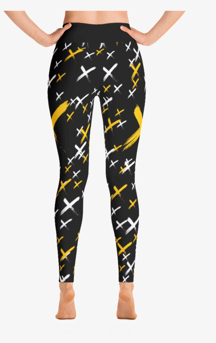 X Marks The Spot Leggings - Yoga Pants, transparent png download