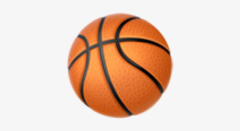Basketball Sticker - Transparent Basketball Emoji PNG Image ...