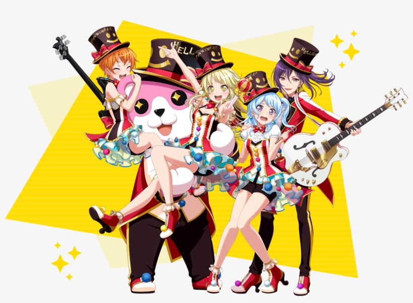 Current Costumes - ハロハピ Circle 放送 局, transparent png download