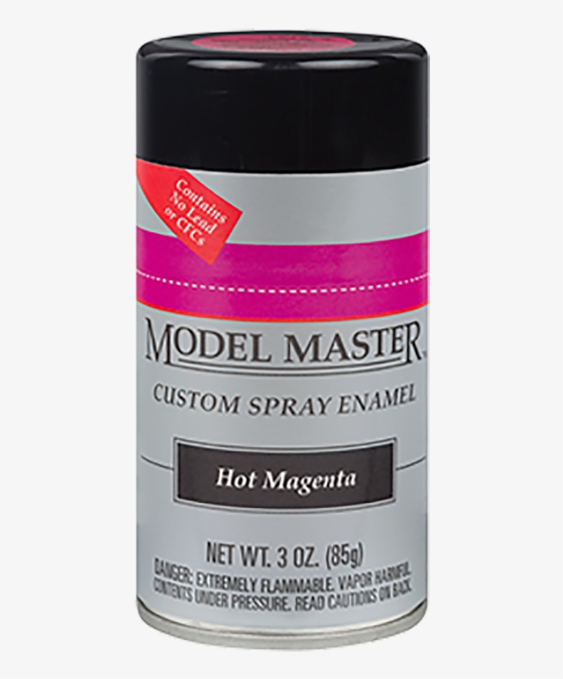 Model Master Enamel Spray 2955 Gloss Hot Magenta 3 - Bottle, transparent png download