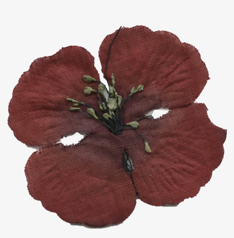 Cloth Poppy - Artificial Flower, transparent png download