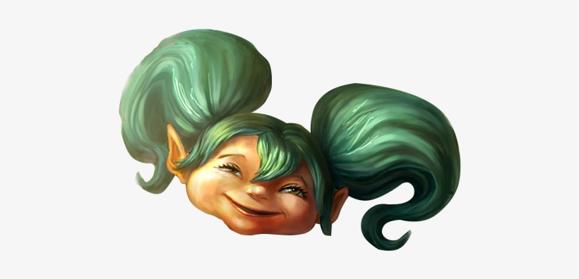 Here's A Render Of Her Head For Easy Editing Usage - League Of Legends Ugliest Skin, transparent png download