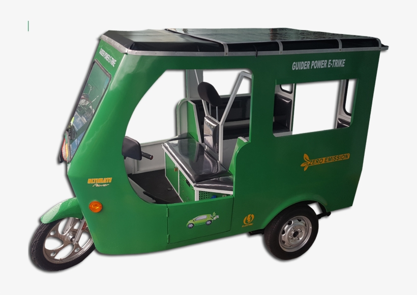 Http - //leguider - Com - Ph/wp Trike Green3 - Motorized Tricycle, transparent png download