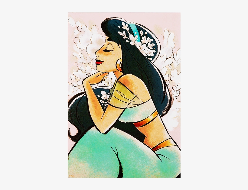 • 1k Art My Edits Disney Edits My Posts Jasmine Princess - Disney Store Aladdin Art Of Jasmine Mug - Pink, transparent png download