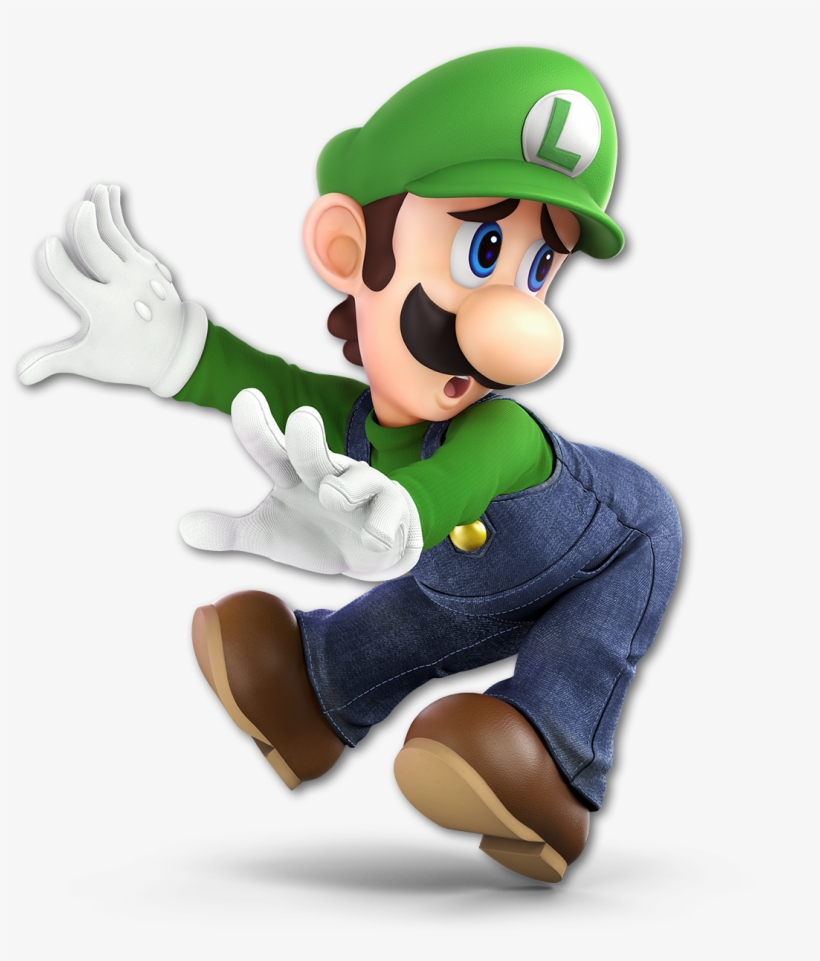 Luigi - Luigi Smash Bros Ultimate, transparent png download