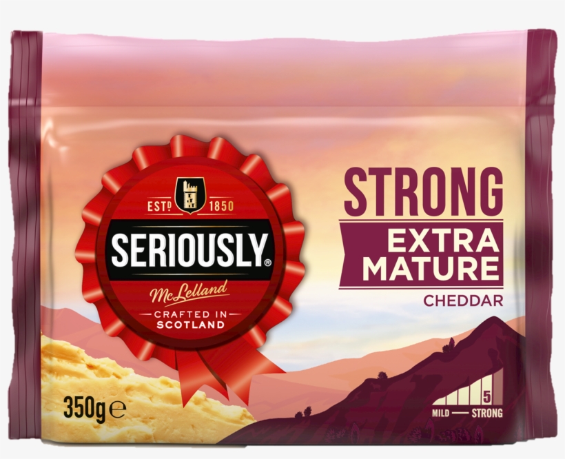 Extra Mature - Seriously Strong Cheddar Extra Mature, transparent png download