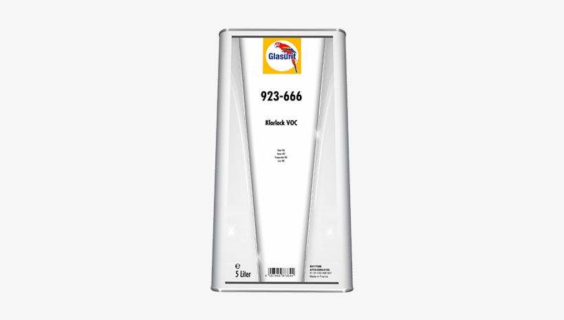 Glasurit 923-666 Clear Voc - Glasurit 923 88, transparent png download