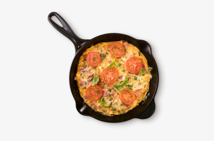 Easy Pizza Omelette - Omelette, transparent png download