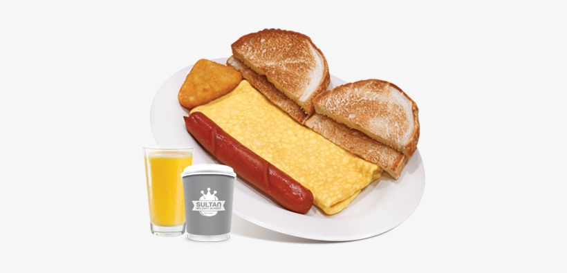 Omelette Egg • - Full Breakfast, transparent png download